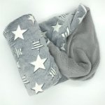 Sleep-well dětská deka SVÍTÍCÍ šedá s beránkem – Hledejceny.cz