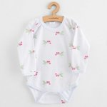 Kojenecké celorozepínací body New Baby Classic II raspberry – Zboží Dáma