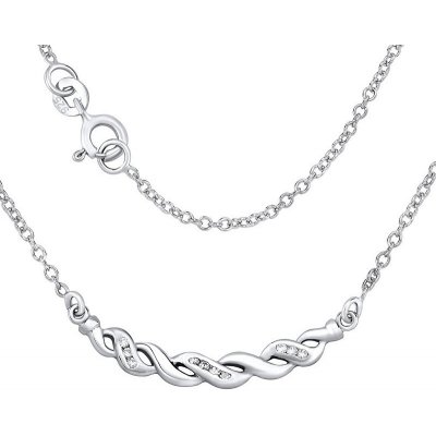 SILVEGO Stříbrný aspen se zirkony ZTJ41031 – Hledejceny.cz