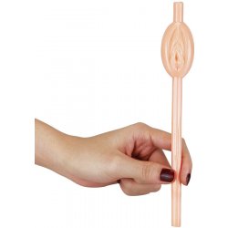 LoveToy Original Pussy Straws Flesh 9 pack