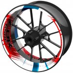 jednodílné polepy na kola HONDA CBR 650F Trikolóra