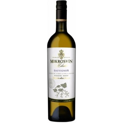 Mikrosvín Mikulov Sauvignon Pozdní sběr 2024 0,75 l 12,5% (holá láhev) – Hledejceny.cz