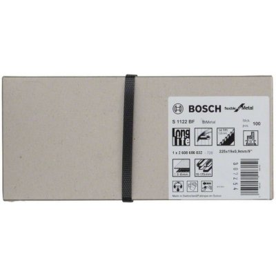 Bosch 2608656032 Pilový plátek do pily ocasky S 1122 BF Flexible for Metal – Hledejceny.cz