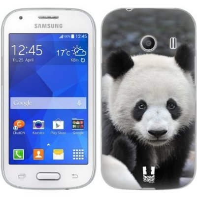 Pouzdro HEAD CASE Samsung Galaxy Ace Style (G310) vzor Divočina, Divoký život a zvířata foto MEDVĚD PANDA – Zboží Mobilmania
