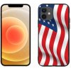 Pouzdro a kryt na mobilní telefon Apple Pouzdro mmCase Gelové iPhone 12 mini - USA vlajka