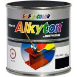 Alkyton hladký polomat RAL 9005 0,75L černá – Zboží Mobilmania