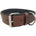 Anadi Obojek z luxusní voskované kůže Luna s nerezovým kováním – Zboží Dáma