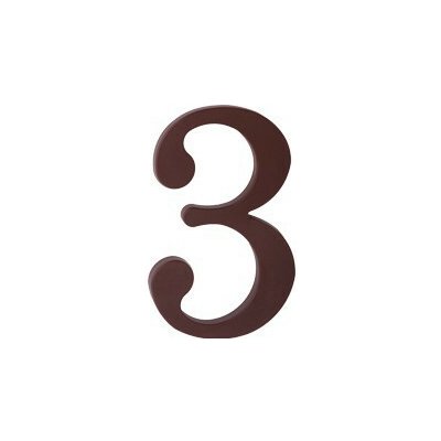 KĽUČKA číslo 175mm hnědé "3" Hnědá – Sleviste.cz