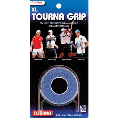 Tourna Grip XL Dry Feel 3ks modrá – Zboží Dáma