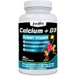 JuvaPharma Kft. JutaVit Gumkáči Vápník + vitamín D3 želatinové medvídci 50 ks – Hledejceny.cz