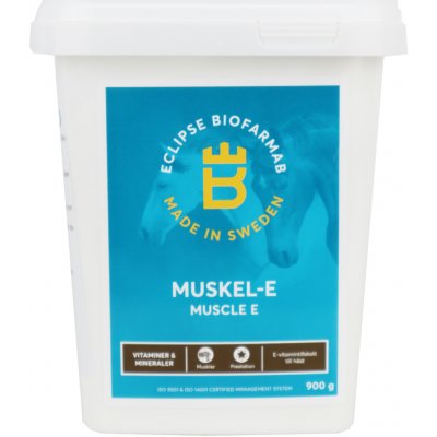 Biofarmab Muscle E pro koně 0,9 kg – Zboží Mobilmania