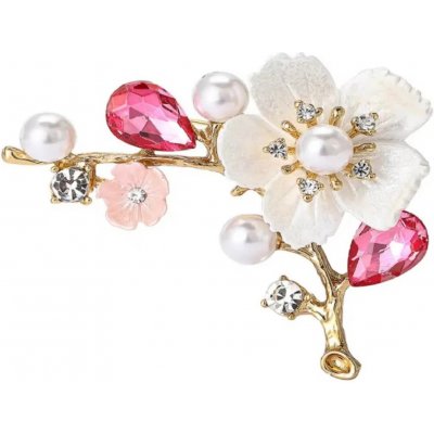 Gaira Brož Květ 35780 růžová – Hledejceny.cz