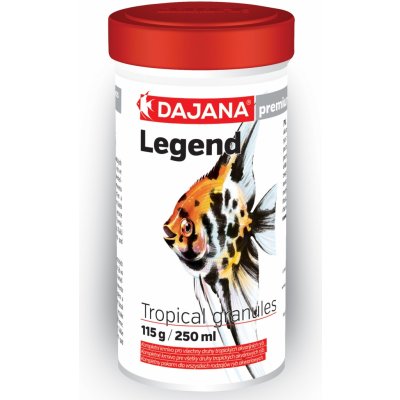 Dajana Legend Tropical granules 250 ml – Zboží Mobilmania