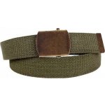 Pásek Fostex s mosaznou sponou 3cm zelená – Zboží Dáma