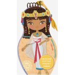 Presco Group Oblékáme egyptské panenky FARAH Omalovánky – Zboží Dáma