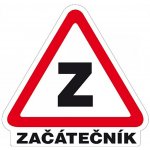 samolepka - ZAČÁTEČNÍK 160x155mm – Zboží Dáma