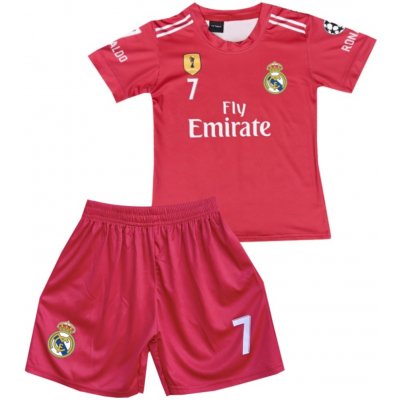 Numberoplus Premium dětský fotbalový dres Komplet Real Madrid Cristiano Ronaldo CR7 – Zboží Dáma