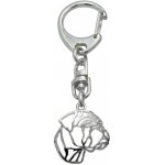 Přívěsek na klíče Stříbrné Tlapky Německý Boxer 527 – Zbozi.Blesk.cz