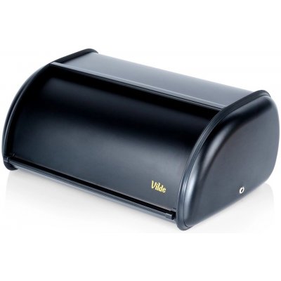 Ocelový chlebník černý 36 × 23 × 14,5 cm Vilde – Hledejceny.cz