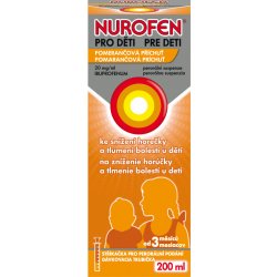 NUROFEN PRO DĚTI POR 20MG/ML POR SUS 200ML II