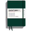 Poznámkový blok Leuchtturm1917 Zápisník Forest Green Medium A5 čistý