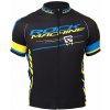 Cyklistický dres Rock Machine PARTS Catherine Pro černo/šedo/modrý
