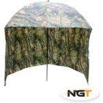 NGT Deštník s bočnicí kamuflážní 220 cm – Zboží Mobilmania
