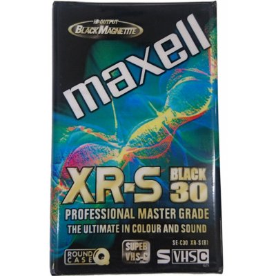 Maxell S-VHS-C XR-S 30 min – Hledejceny.cz