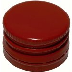 Uzávěr na lahve šroubovací 28x18 červený Od 1 ks: 1 ks – Zboží Dáma
