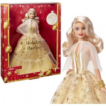 Barbie vánoční blondýnka