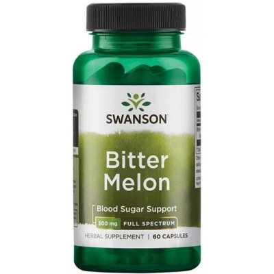 Swanson Bitter Melon Hořká Okurka 500 mg 60 kapslí