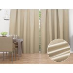 Biante Saténový závěs LUX-054 Latte 140x210 cm – Hledejceny.cz