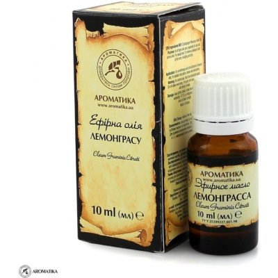 Aromatika Citrónová tráva 100% esenciální olej 10 ml – Hledejceny.cz