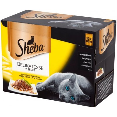 Sheba Selection s drůbežím masem 12 x 85 g – Zboží Mobilmania