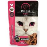 Fine Cat Grain-Free Sterilised kuřecí v omáčce 100 g – Sleviste.cz