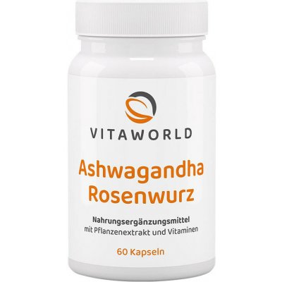 Vitaworld Ashwagandha Rose Root Complex 60 kapslí – Hledejceny.cz