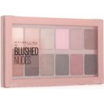 Maybelline The Blushed Nudes Paletka očních stínů 02 10 g – Hledejceny.cz