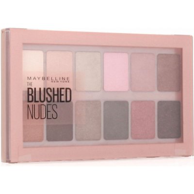 Maybelline The Blushed Nudes Paletka očních stínů 02 10 g – Hledejceny.cz