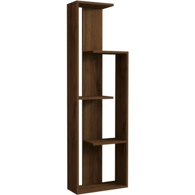 Knihovna Wand Walnut – Zboží Mobilmania
