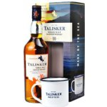 Talisker 10y 45,8% 0,7 l (dárkové balení plechový hrnek) – Hledejceny.cz