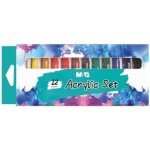 M&G akrylové barvy 12 ml sada 12 ks – Sleviste.cz
