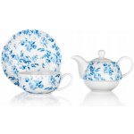 Banquet Čajová sada Blue Flower 400 + 220 ml – Zboží Dáma
