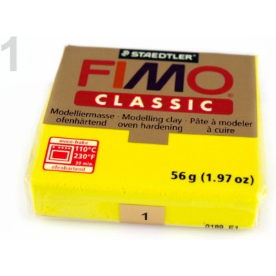 Fimo Staedtler Soft žlutá 56 g – Zbozi.Blesk.cz