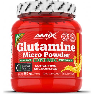 Amix Glutamine Micro Powder Drink 360g – Zboží Dáma
