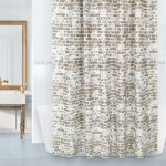 Bellatex Koupelnový závěs Zeď hnědá, 180 x 200 cm – Zboží Dáma