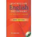 Macmillan English Dictionary for Advanced Learners + CD-ROM New