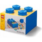 LEGO® Úložný box 4 s šuplíkem světle modrá – Zboží Dáma