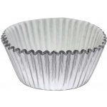PME Košíčky papírové s fólií Stříbrné metalické v.28x50mm 30ks – Hledejceny.cz