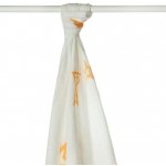 Kikko Bambusová osuška XKKO BMB 90x100 Little Stars Orange – Zboží Dáma