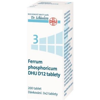 FERRUM PHOSPHORICUM DHU POR D12 TBL NOB 200